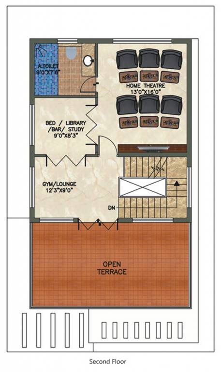 RBD Stillwaters Villa (3BHK+4T (2,340 sq ft) + Study Room 2340 sq ft)