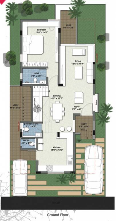 RBD Stillwaters Villa (4BHK+6T (2,973 sq ft) 2973 sq ft)