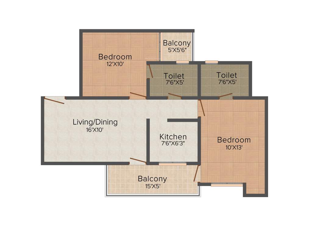 Addela Raj Rakhsa Addela (2BHK+2T (1,080 sq ft) 1080 sq ft)