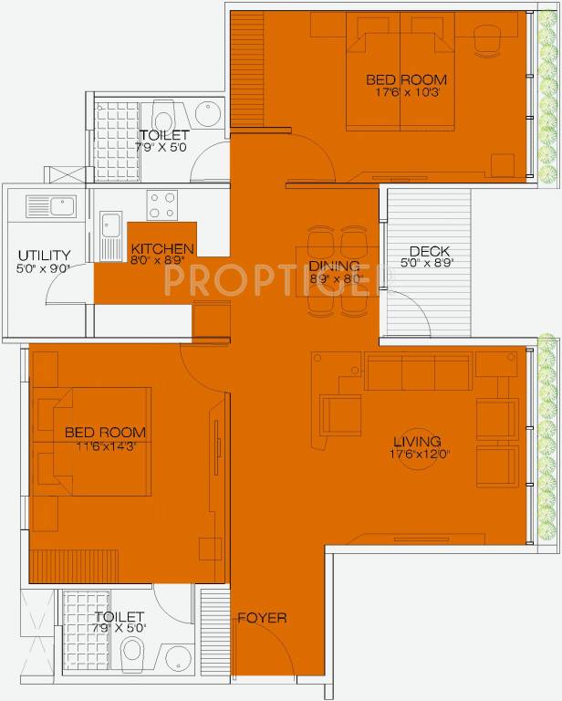 Aditi Tropica (2BHK+2T (1,337 sq ft) 1337 sq ft) Aditi Tropica (2BHK+2T (1,337 sq ft) 1337 sq ft)
