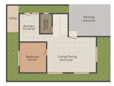  royal-sunnyvale Floor Plan Ground Floor Plan