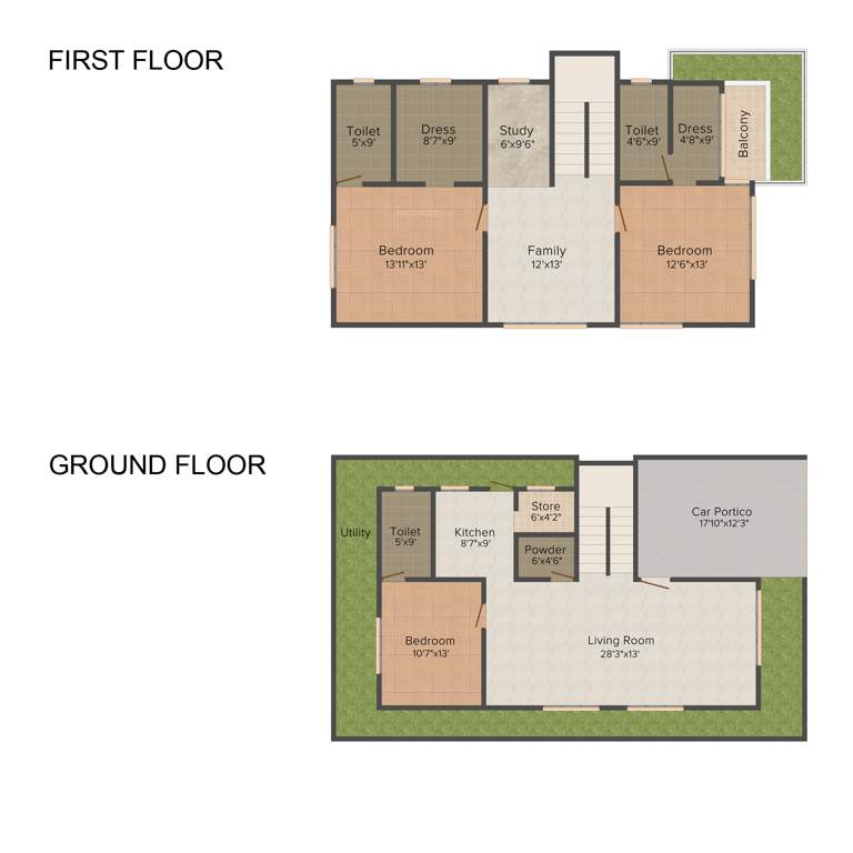 MS Royal Sunnyvale (3BHK+3T (2,200 sq ft)   Study Room 2200 sq ft)