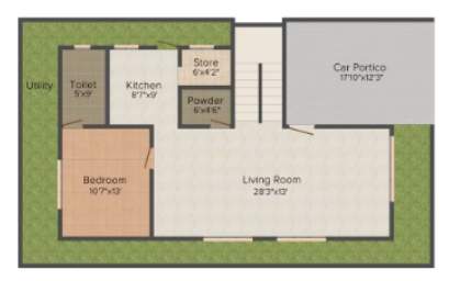  royal sunnyvale Floor Plan Ground Floor Plan