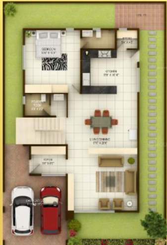  royal sunnyvale Floor Plan Ground Floor Plan