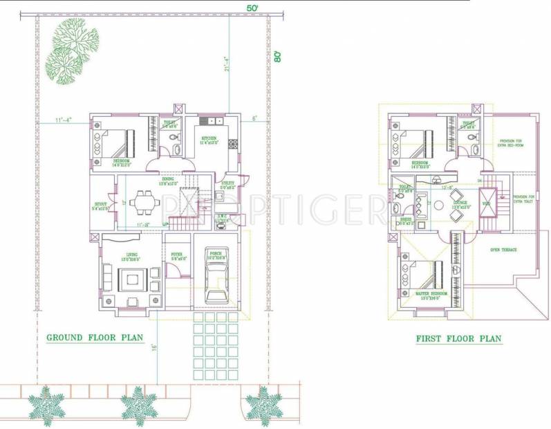 Adarsh Palm Retreat Villas (3BHK+3T (2,200 sq ft) 2200 sq ft)