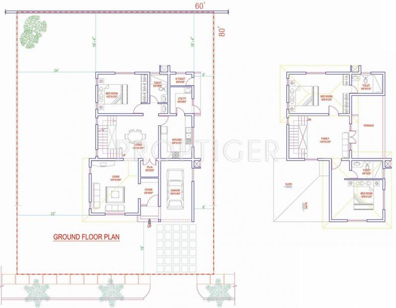 Adarsh Palm Retreat Villas (3BHK+3T (2,294 sq ft) + Servant Room 2294 sq ft)