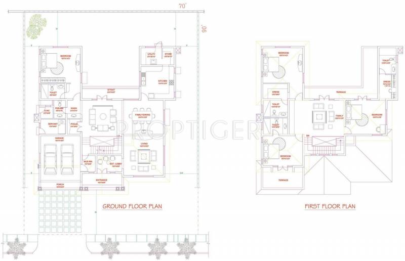 Adarsh Palm Retreat Villas (4BHK+5T (4,190 sq ft) + Servant Room 4190 sq ft)
