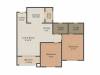 Brigade Altamont (2BHK+2T (1,260 sq ft) 1260 sq ft)