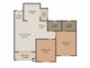 Brigade Altamont (2BHK+2T (1,270 sq ft) 1270 sq ft)