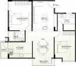 Skanda Nest (2BHK+2T (1,230 sq ft) 1230 sq ft)