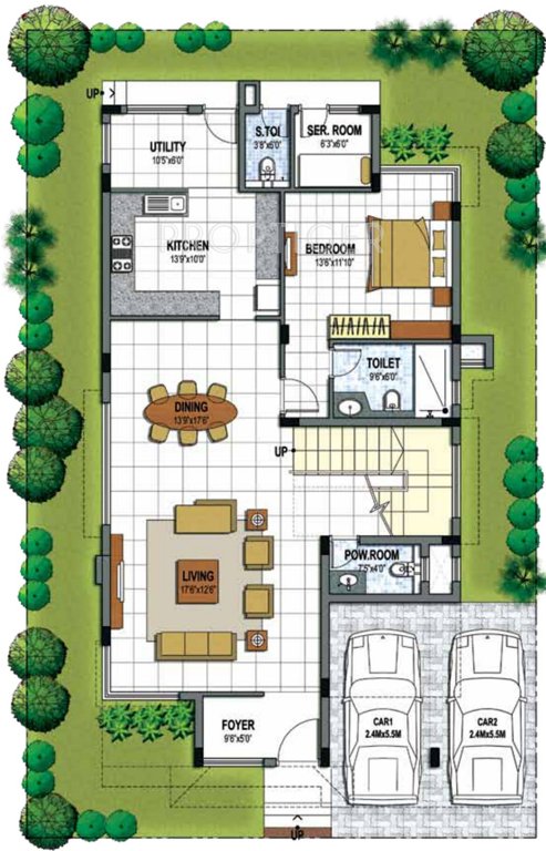 Prestige Summer Fields (4BHK+5T (3,600 sq ft) + Servant Room 3600 sq ft)