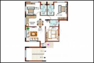 KMF Purab Manor (3BHK+3T (1,553 sq ft) + Study Room 1553 sq ft) KMF Purab Manor (3BHK+3T (1,553 sq ft) + Study Room 1553 sq ft)