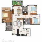 Mana Jardin (3BHK+3T (1,691 sq ft) 1691 sq ft) Mana Jardin (3BHK+3T (1,691 sq ft) 1691 sq ft)