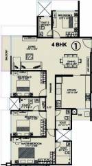 Kanakia Levels (4BHK+4T (2,419 sq ft) 2419 sq ft)