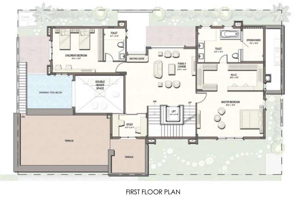  77 east Floor Plan First Floor Plan