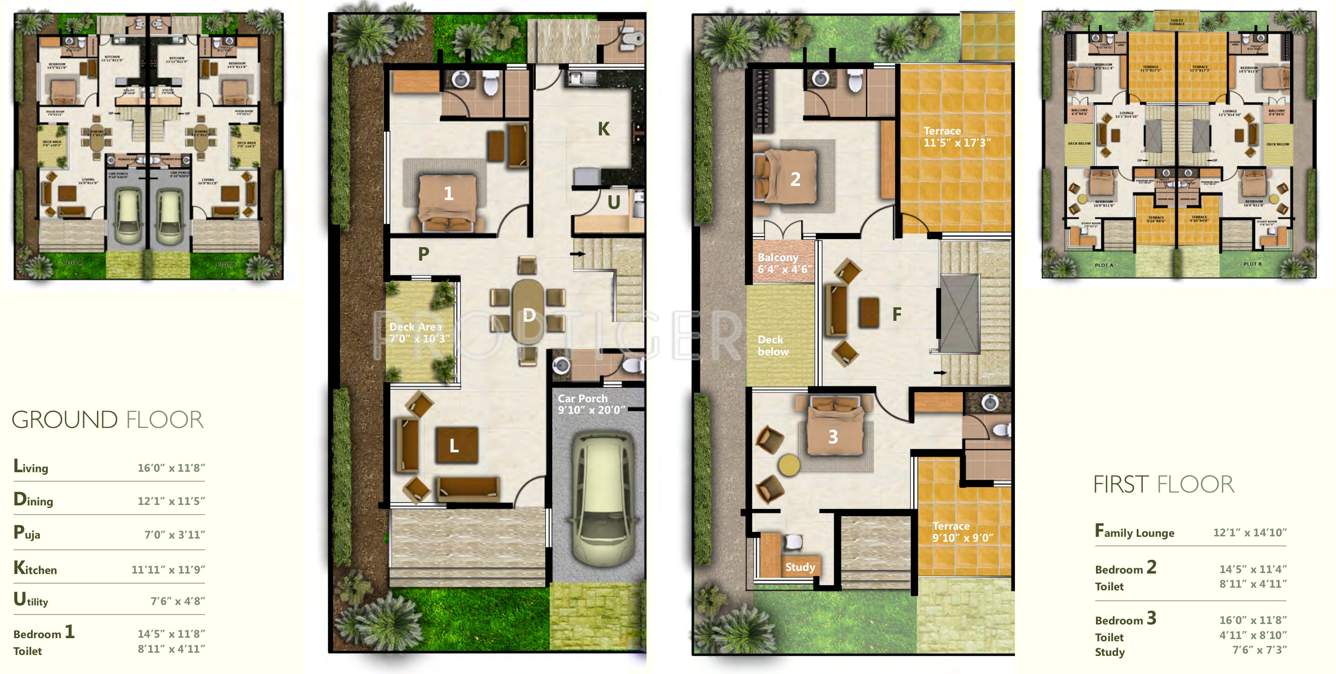 Fire The Empyrean Phase1 (3BHK+3T (2,807 sq ft) 2807 sq ft)