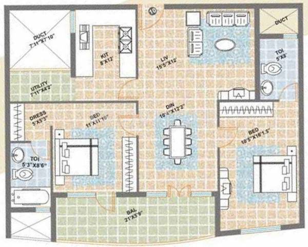  heights Floor Plan Floor Plan