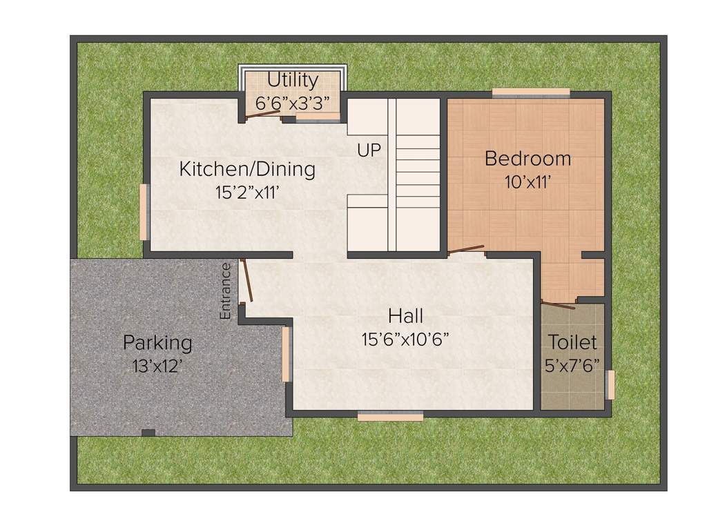 Peninsula Parkville (3BHK+3T (1,450 sq ft) 1450 sq ft)