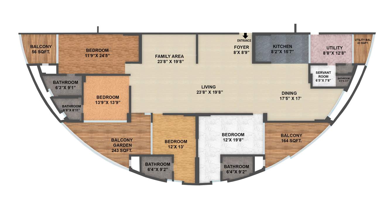 Maratt Pimento (4BHK+4T (4,622 sq ft) + Servant Room 4622 sq ft)