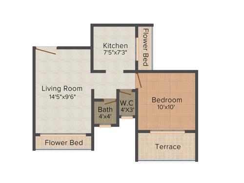 Sai Avighna (1BHK+1T (676 sq ft) 676 sq ft)