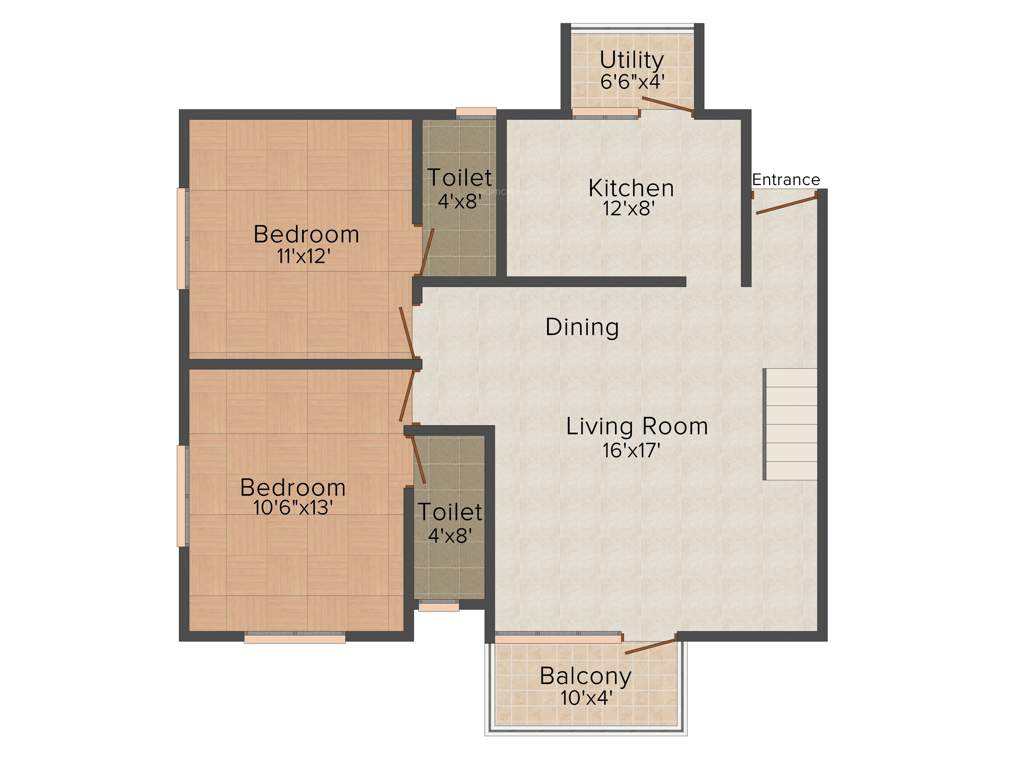Unishire Projects Pvt Ltd Panamera 4BHK+4T (2,243 sq ft)