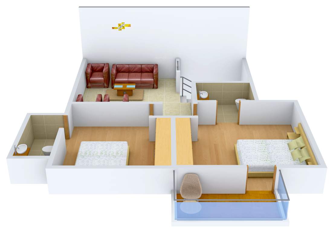 Unishire Projects Pvt Ltd Panamera 3BHK+3T (1,772 sq ft)