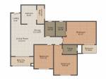 Brigade Altamont (3BHK+3T (1,670 sq ft) 1670 sq ft)