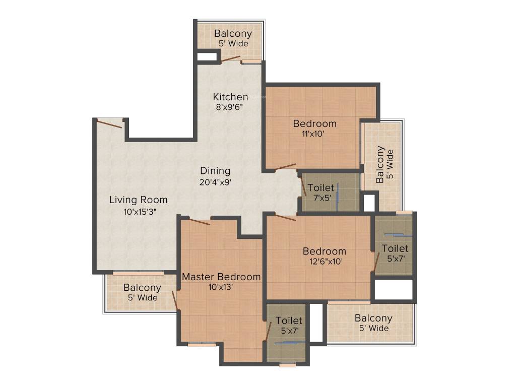  rhythm county phase 2 Floor Plan Floor Plan