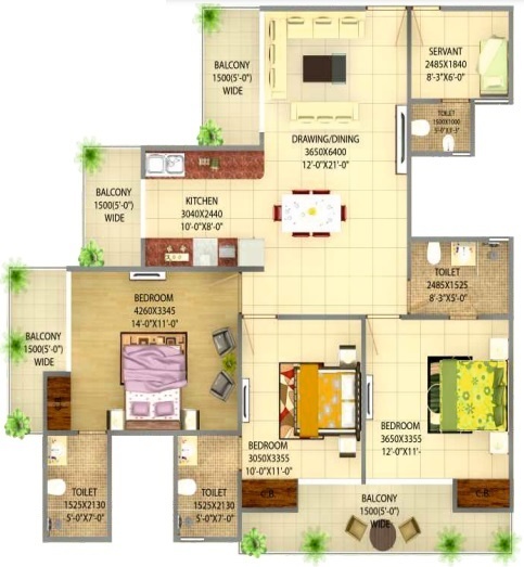 central Floor Plan Floor Plan