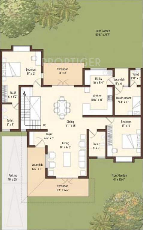 Good Resonance (4BHK+5T (3,345 sq ft) Servant Room 3345 sq ft)