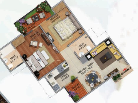 flora Floor Plan Floor Plan