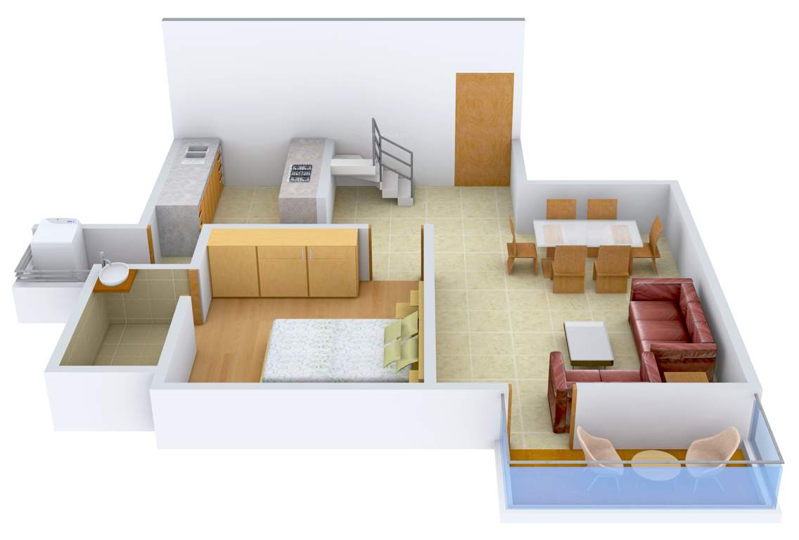 Unishire Projects Pvt Ltd Panamera 3BHK+3T (1,798 sq ft)