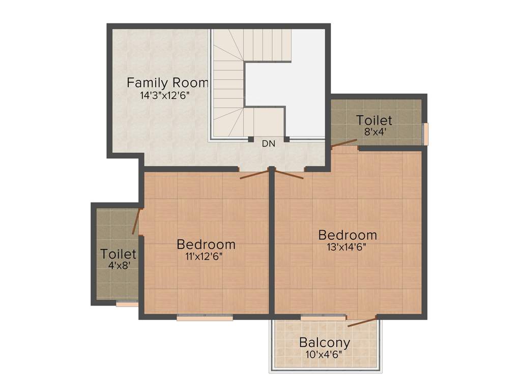 Unishire Projects Pvt Ltd Panamera 3BHK+3T (1,798 sq ft)