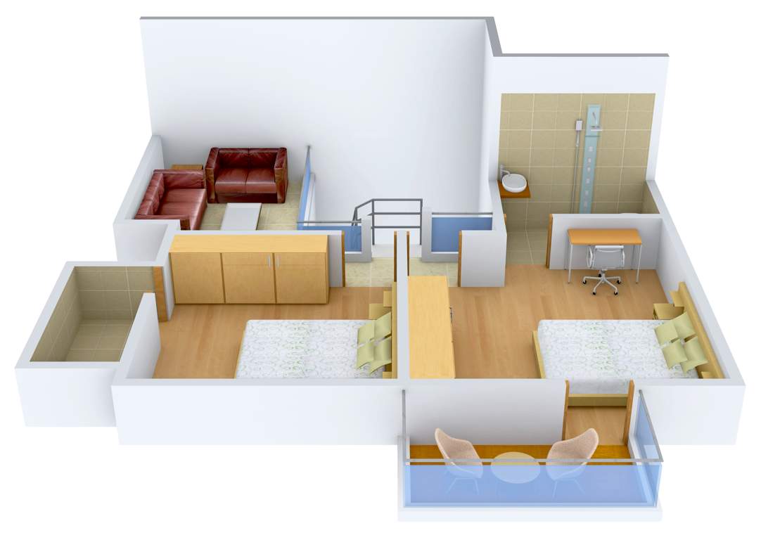 Unishire Projects Pvt Ltd Panamera 3BHK+3T (1,798 sq ft)