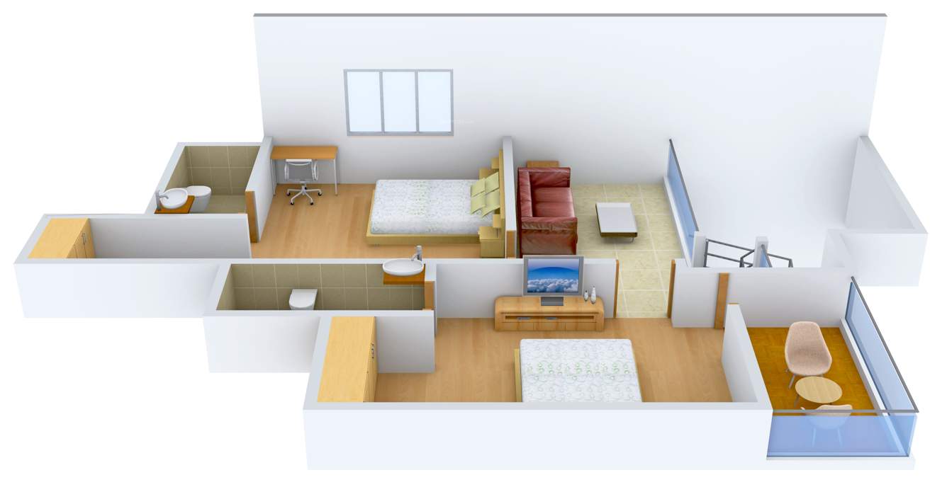 Unishire Projects Pvt Ltd Panamera 3BHK+3T (1,837 sq ft)