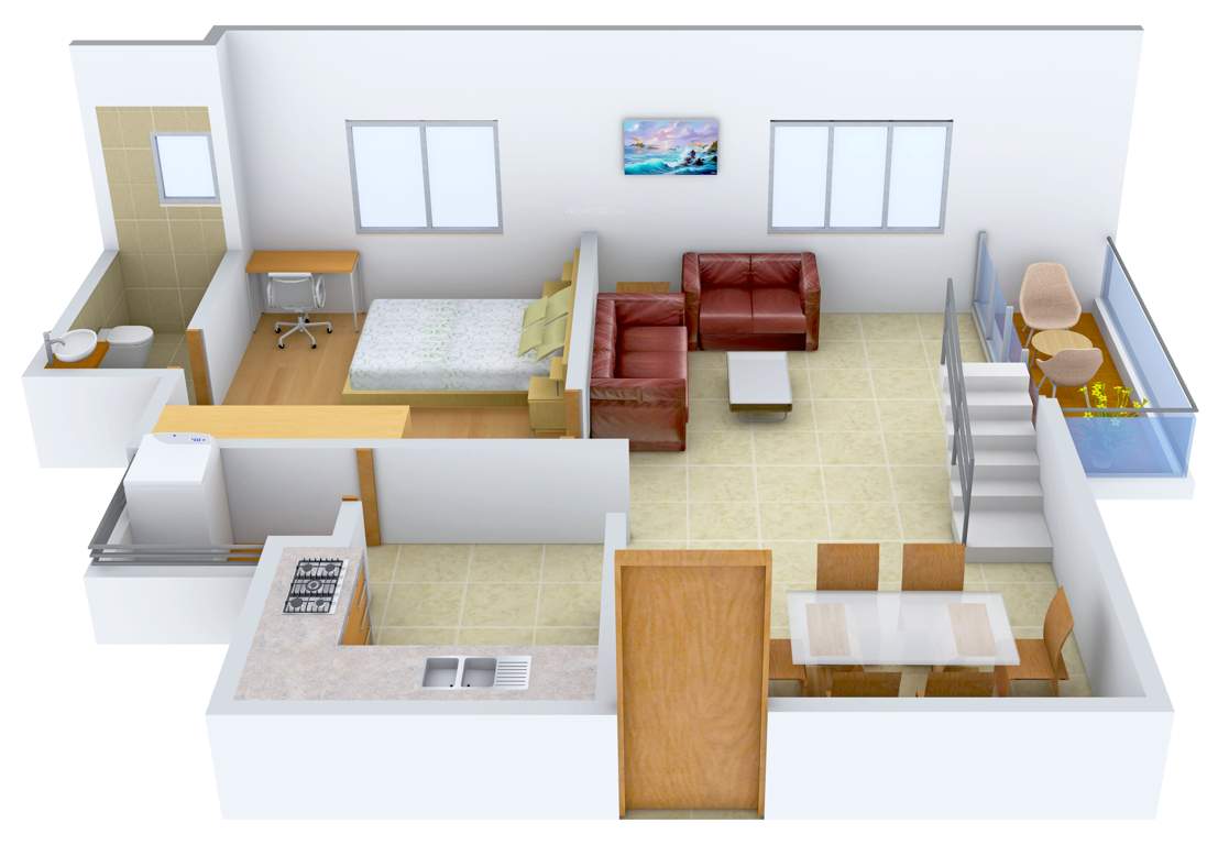 Unishire Projects Pvt Ltd Panamera 3BHK+3T (1,837 sq ft)