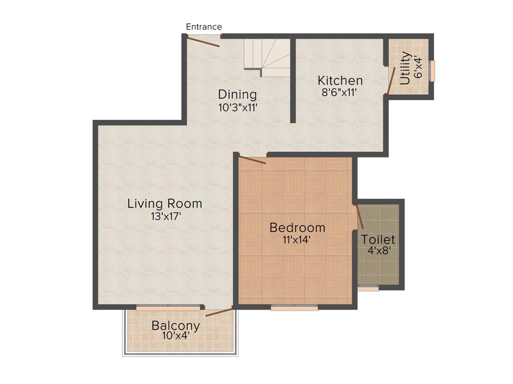 Unishire Projects Pvt Ltd Panamera 3BHK+3T (1,811 sq ft)