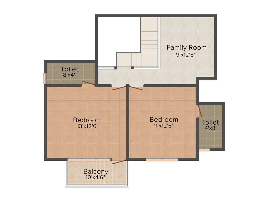 Unishire Projects Pvt Ltd Panamera 3BHK+3T (1,811 sq ft)