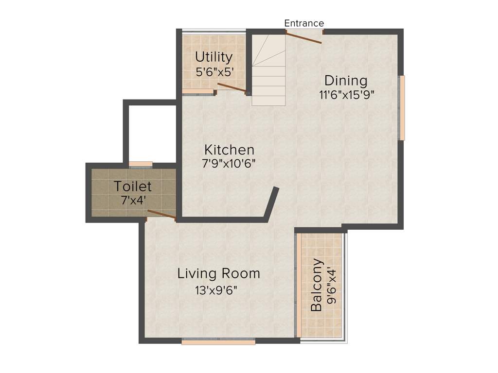 Unishire Projects Pvt Ltd Panamera 3BHK+3T (1,711 sq ft)