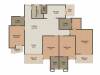 Mapsko Casa Bella (4BHK+4T (2,535 sq ft)   Servant Room 2535 sq ft)
