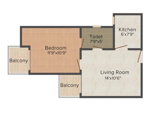 Maxblis Grand Kingston (1BHK+1T (615 sq ft) 615 sq ft) Maxblis Grand Kingston (1BHK+1T (615 sq ft) 615 sq ft)