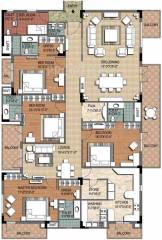 Ninex City (4BHK+4T (4,055 sq ft) + Servant Room 4055 sq ft) Ninex City (4BHK+4T (4,055 sq ft) + Servant Room 4055 sq ft)