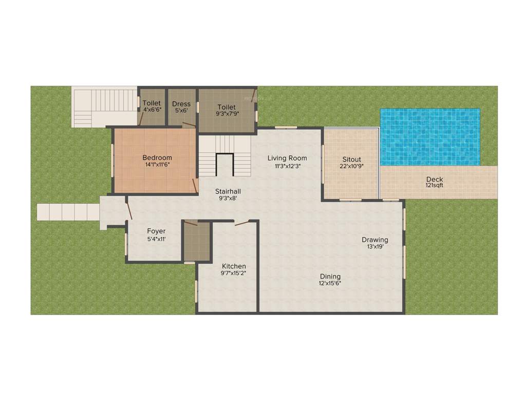 Vipul Tatvam Villas (4BHK+5T (4,000 sq ft)   Servant Room 4000 sq ft)