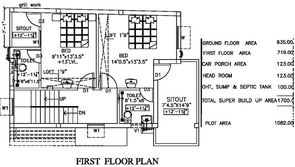 Doshi Serene County (2BHK+3T (1,700 sq ft) + Study Room 1700 sq ft)