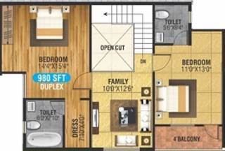 BM Harvest (3BHK+3T (2,054 sq ft) 2054 sq ft) BM Harvest (3BHK+3T (2,054 sq ft) 2054 sq ft)
