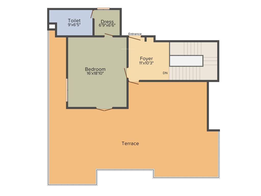 Brigade Lakeview (3BHK+3T (2,813 sq ft) + Servant Room 2813 sq ft)