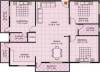 Blue Stone White Orchid (3BHK+2T (1,606 sq ft) Pooja Room 1606 sq ft)