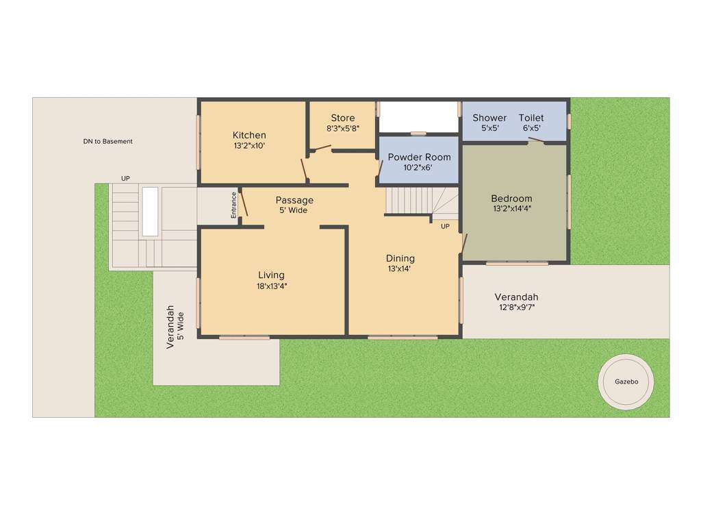 Ideal Ideal Villas (4BHK+4T (4,359 sq ft)   Servant Room 4359 sq ft)