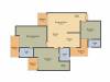 Gaursons 16th Avenue (3BHK+2T (1,500 sq ft) + Study Room 1500 sq ft)