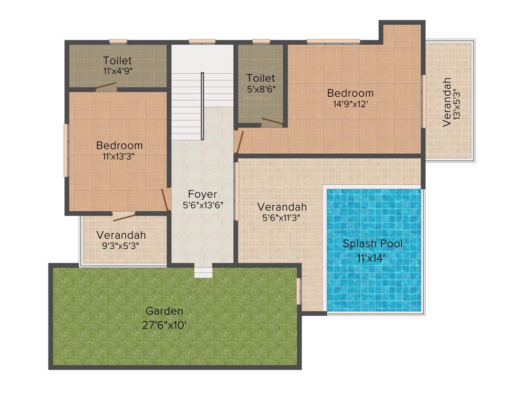 India Greenland the Eco Village (4BHK+6T (2,850 sq ft) + Servant Room 2850 sq ft)